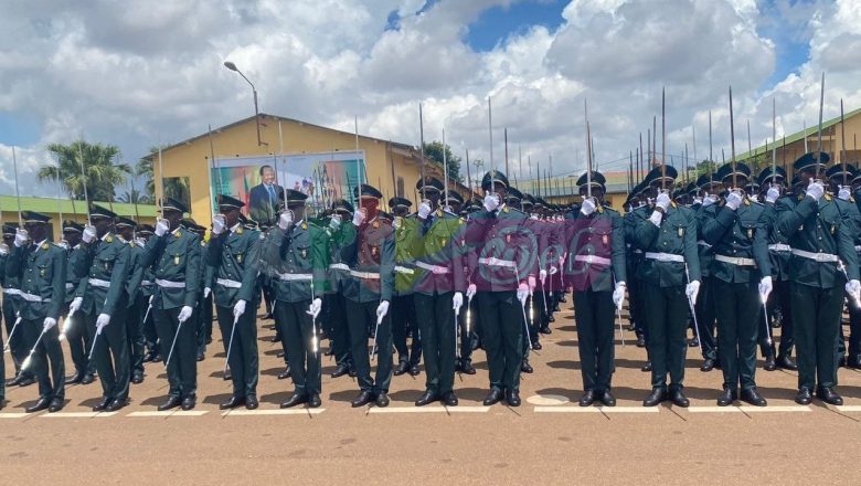 Cérémonie de baptême de la 39è promotion des élèves-officiers Emia