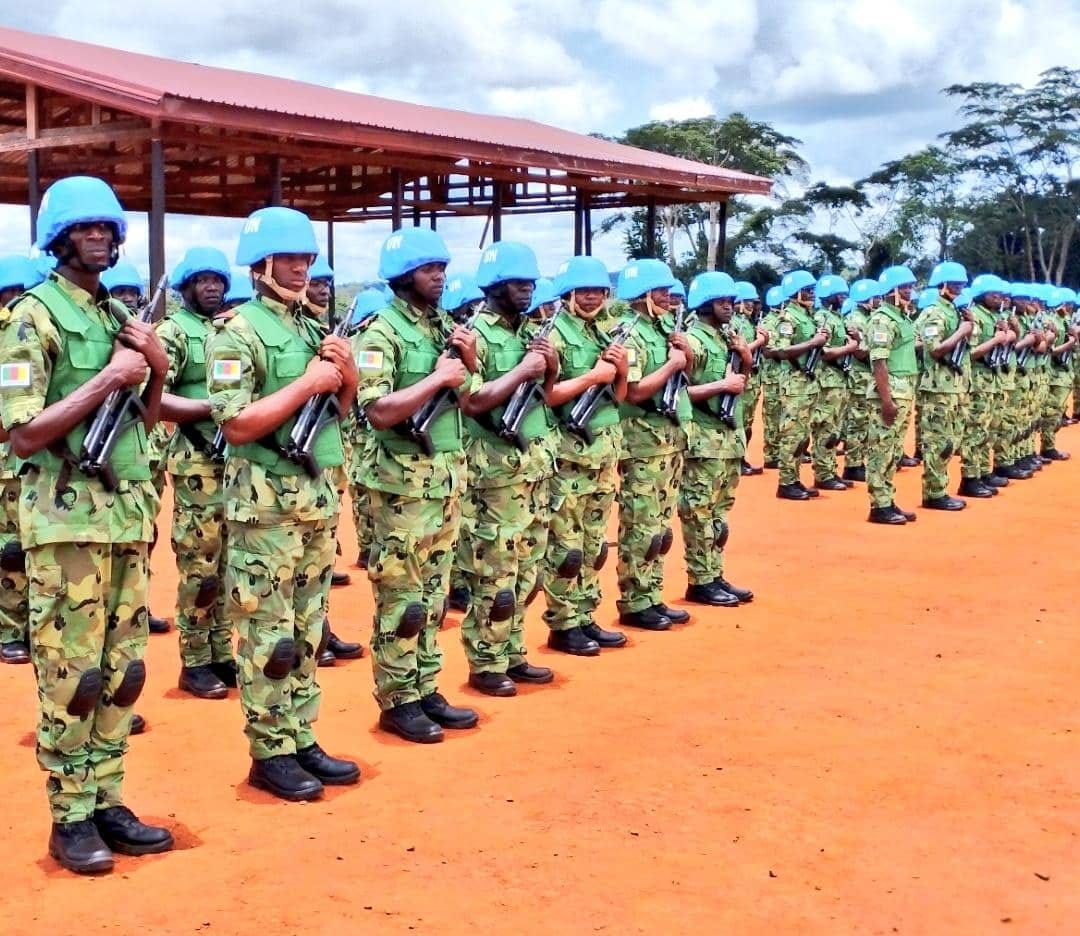 Le Mindef envoie le 10è contingent de casques bleus en RCA