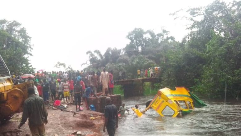 Accident de la circulation à Mbang