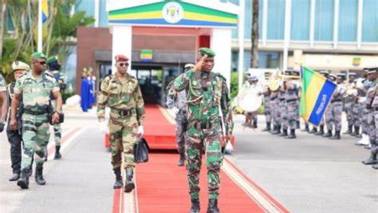 Brice Oligui Nguema en visite de travail au Cameroun