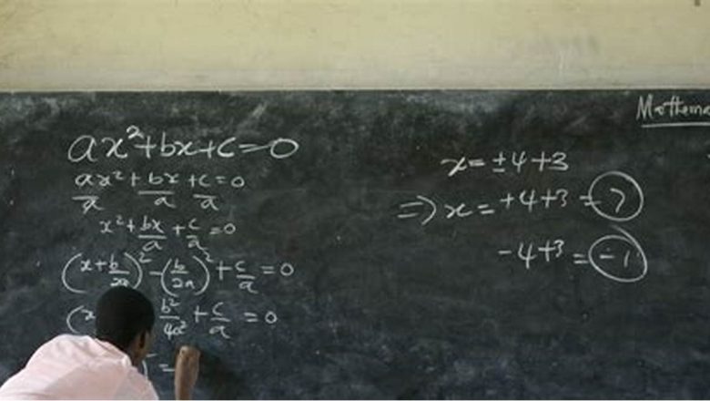 Les mathématiques la bête noire des candidats aux examens officiels