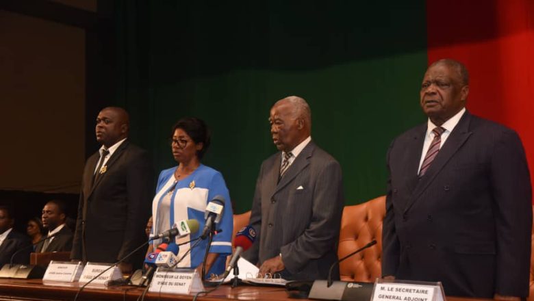 Ouverture de la session de mars 2024 au Sénat