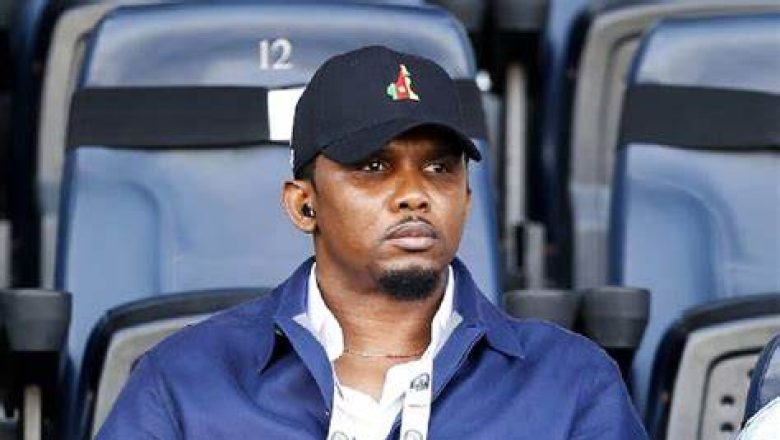 Le staff technique des Lions de Samuel Eto'o suspendu